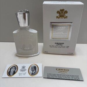Creed Silver Mountain Water — White and Silver Bottle 1.7 oz